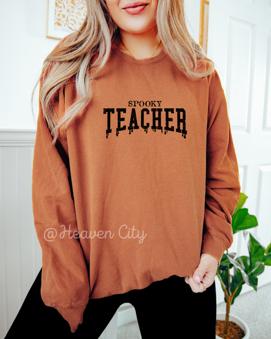 Spooky Teacher Crewneck