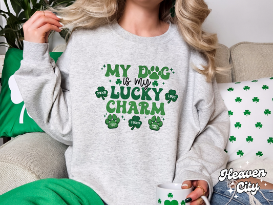 My Dog Is My Lucky Charm Sweatshirt