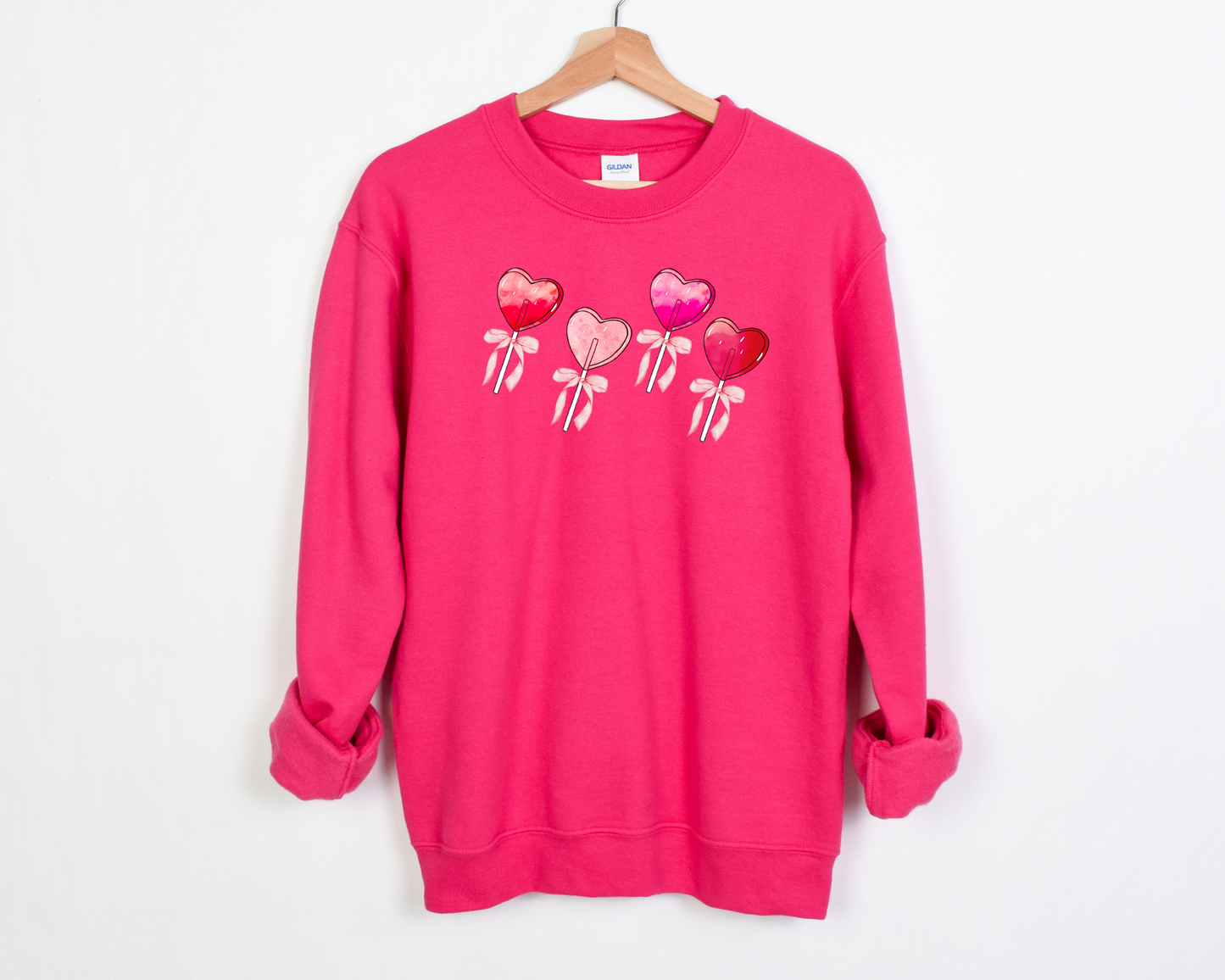 Heart Pops Coquette Sweatshirt