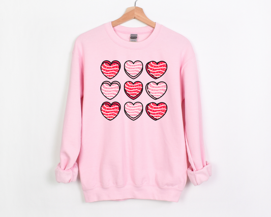 Heart Cakes Sweatshirt