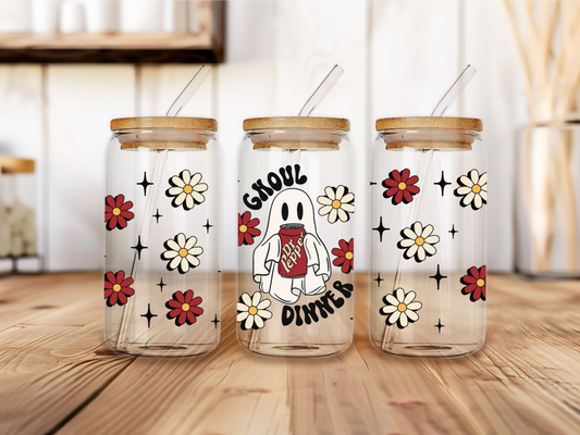 Ghoul Dinner Glass Cup