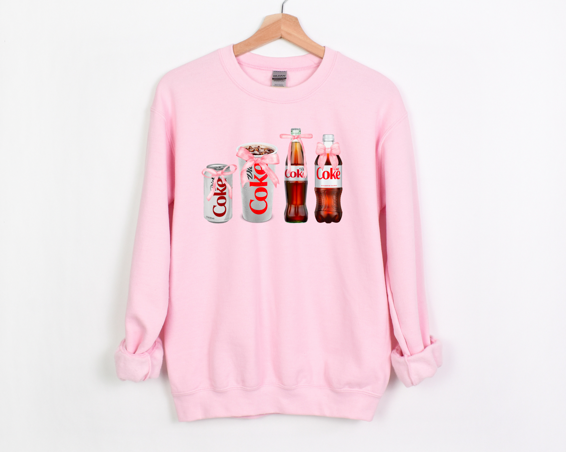 Pink coke sweatshirt sale